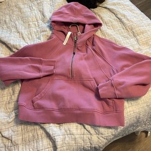 Lululemon scab half zip with hood